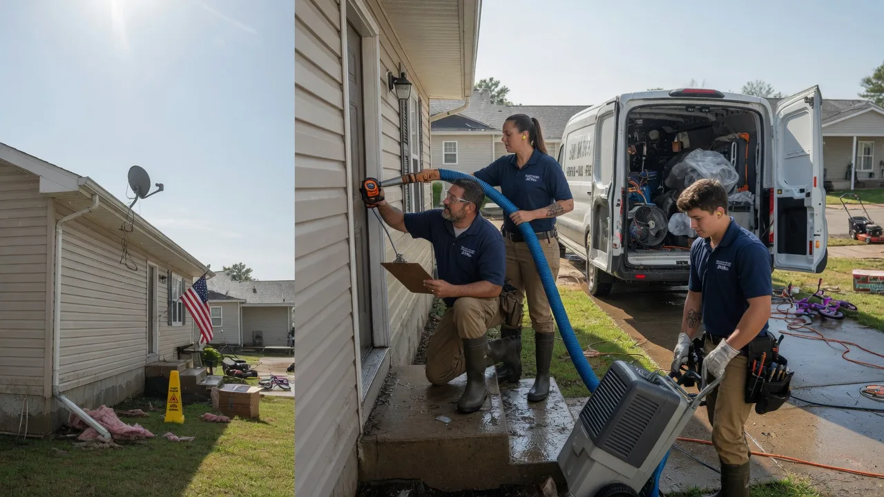 Ceiling Water Damage Restoration in Magness, AR near me